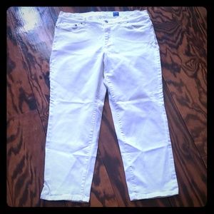 Nwot Jockey Person to Person White Ankle Pants Siz